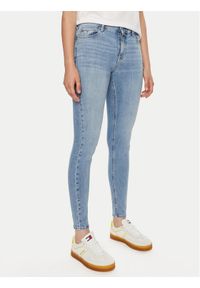 Tommy Jeans Jeansy Nora DW0DW19256 Niebieski Skinny Fit. Kolor: niebieski #1