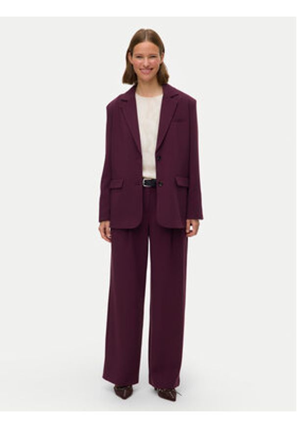 Vero Moda Marynarka Michell 10336375 Fioletowy Oversize. Kolor: fioletowy. Materiał: syntetyk