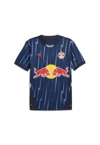 Puma - Męska koszulka wyjazdowa FC Red Bull Salzburg 24/25 PUMA Club Navy Red Blue. Kolor: czerwony, niebieski, wielokolorowy