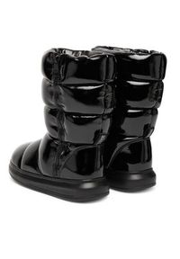 Karl Lagerfeld - KARL LAGERFELD Śniegowce Kapri Kosi KL44573A Czarny. Kolor: czarny. Materiał: skóra