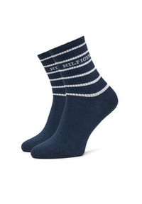 TOMMY HILFIGER - Tommy Hilfiger Skarpety długie 701236457 Granatowy. Kolor: niebieski. Materiał: materiał, bawełna