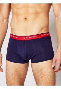 TOMMY HILFIGER - Tommy Hilfiger Komplet 3 par bokserek 3P Lr Trunk 1U87903841 Granatowy. Kolor: niebieski. Materiał: bawełna