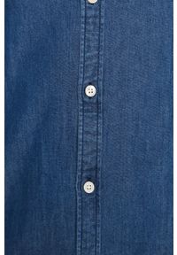 Scotch & Soda - Koszula jeansowa. Okazja: na co dzień. Typ kołnierza: button down. Kolor: niebieski. Materiał: jeans. Długość: długie. Wzór: gładki. Styl: casual #3