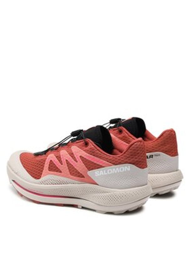 salomon - Salomon Buty do biegania Pulsar Trail L47385500 Czerwony. Kolor: czerwony. Materiał: syntetyk