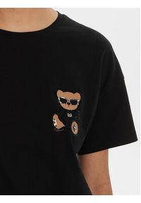 Liu Jo T-Shirt MF5416 JS923 Czarny Regular Fit. Kolor: czarny. Materiał: bawełna #5