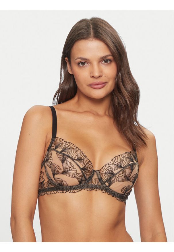 Undress Code Biustonosz z fiszbiną Lost Paradise 449 Czarny. Kolor: czarny. Materiał: syntetyk