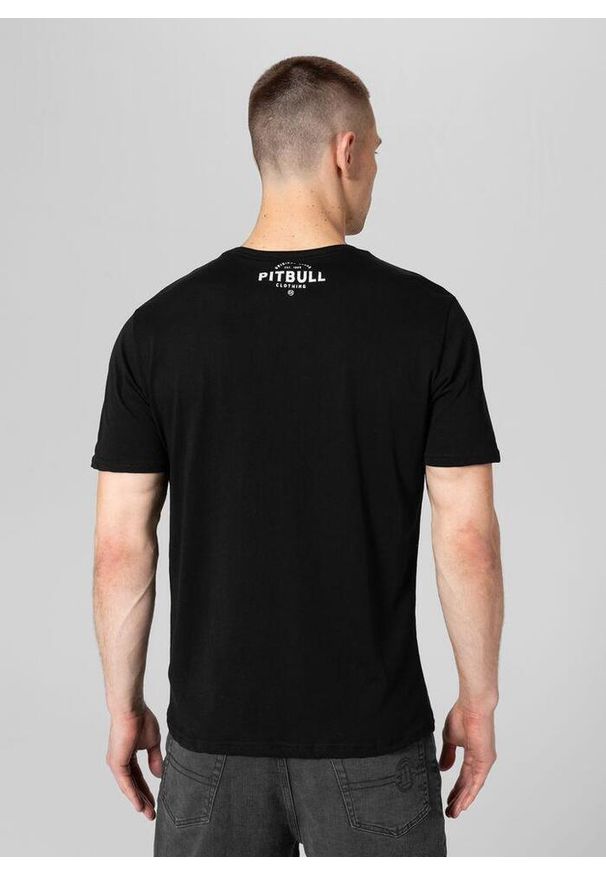 PITBULL - Koszulka męska Pitbull Ultra Light Pitbull Co.. Kolor: czarny, wielokolorowy, biały. Sport: turystyka piesza