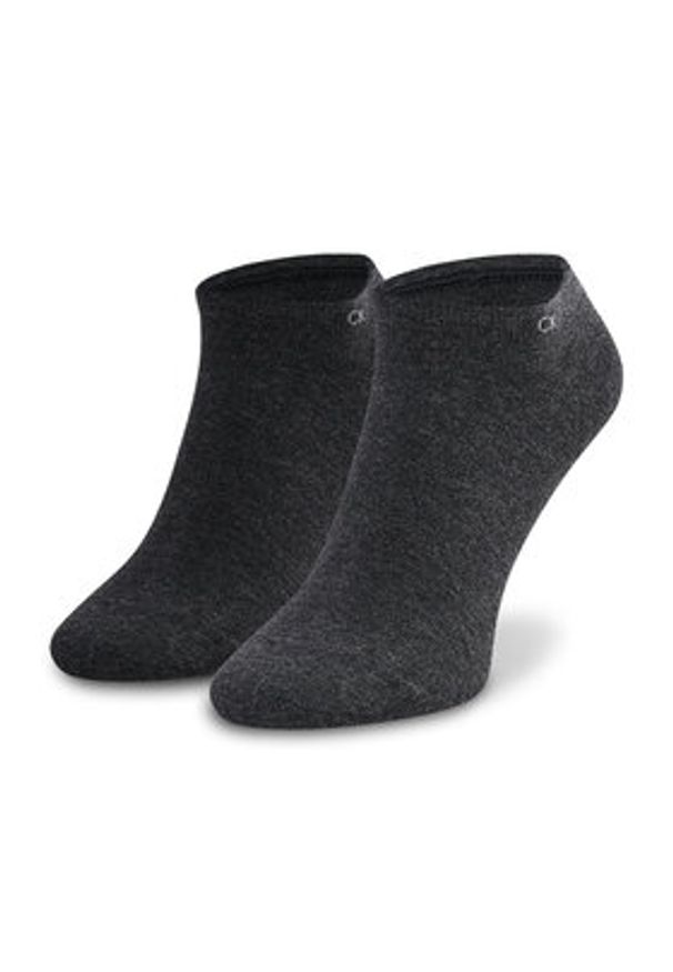 Calvin Klein Skarpety krótkie 701218714 Szary. Kolor: szary. Materiał: materiał