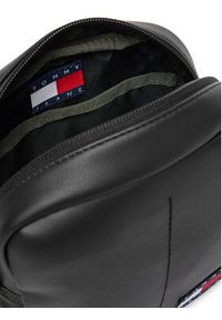 Tommy Jeans Saszetka Tjm Ess Daily Pu Reporter AM0AM13712 Czarny. Kolor: czarny. Materiał: skóra
