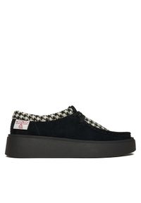 Clarks Półbuty Torview W 26184945 Czarny. Kolor: czarny. Materiał: zamsz, skóra