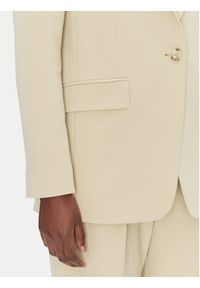 BOSS Marynarka Jocaluah 50490053 Beżowy Regular Fit. Kolor: beżowy. Materiał: syntetyk #4