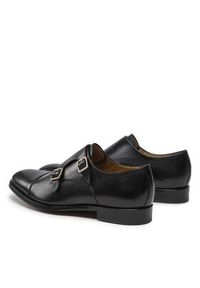 Lord Premium Półbuty Double Monks 5502 Czarny. Kolor: czarny. Materiał: skóra #4