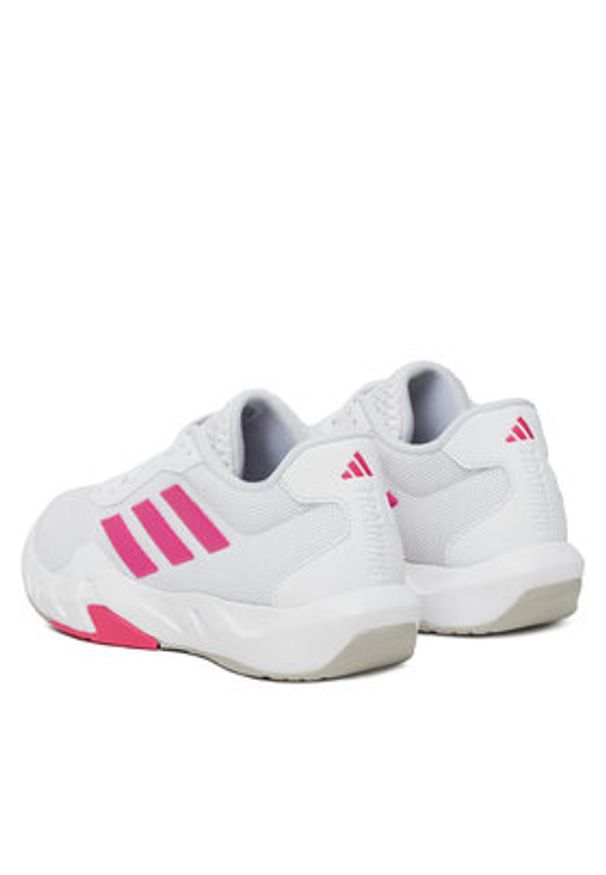 Adidas - adidas Buty na siłownię Amplimove VERSATILE JR9298 Biały. Kolor: biały. Materiał: materiał. Sport: fitness