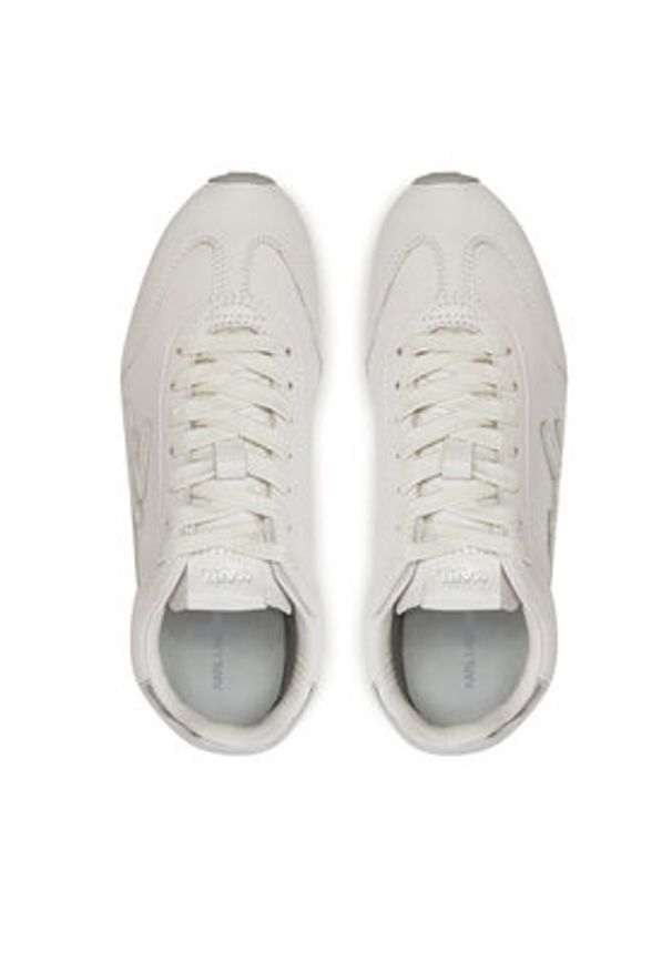Karl Lagerfeld - KARL LAGERFELD Sneakersy Venus KL65911A Biały. Kolor: biały. Materiał: skóra