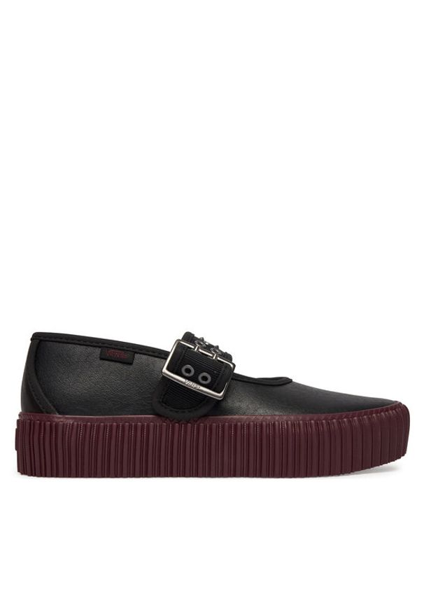 Vans Półbuty Mary Jane Creeper VN000D072Q11 Czarny. Kolor: czarny. Materiał: skóra