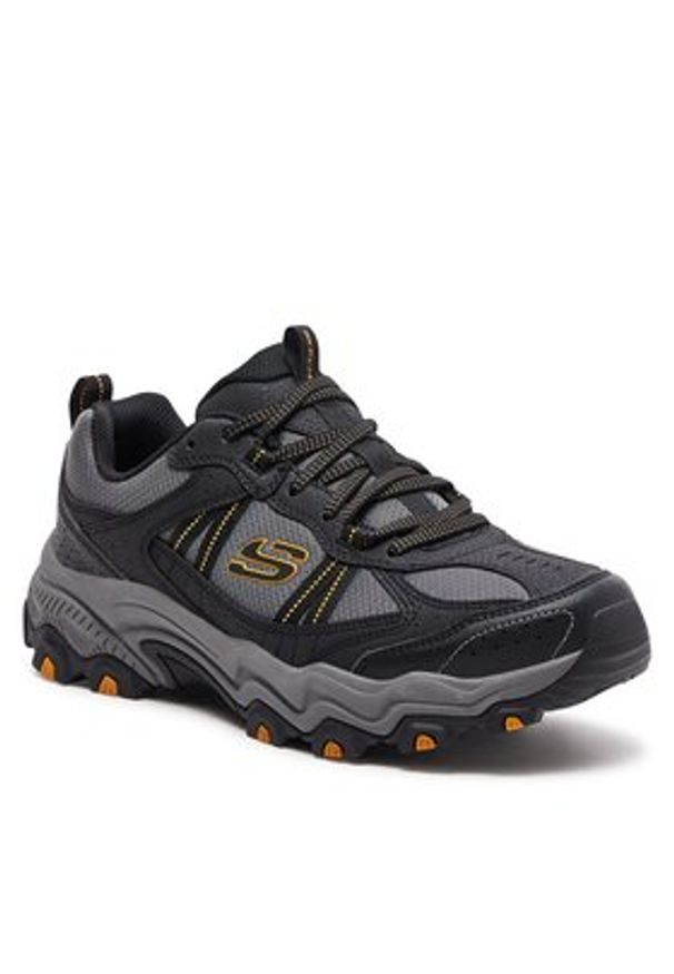skechers - Skechers Trekkingi Stamina At 237527 Czarny. Kolor: czarny. Materiał: materiał. Sport: turystyka piesza