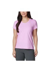 columbia - Koszulka damska Columbia Sun Trek Short Sleeve Tee. Kolor: różowy