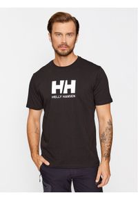 Helly Hansen T-Shirt Logo 33979 Czarny Regular Fit. Kolor: czarny. Materiał: bawełna #1