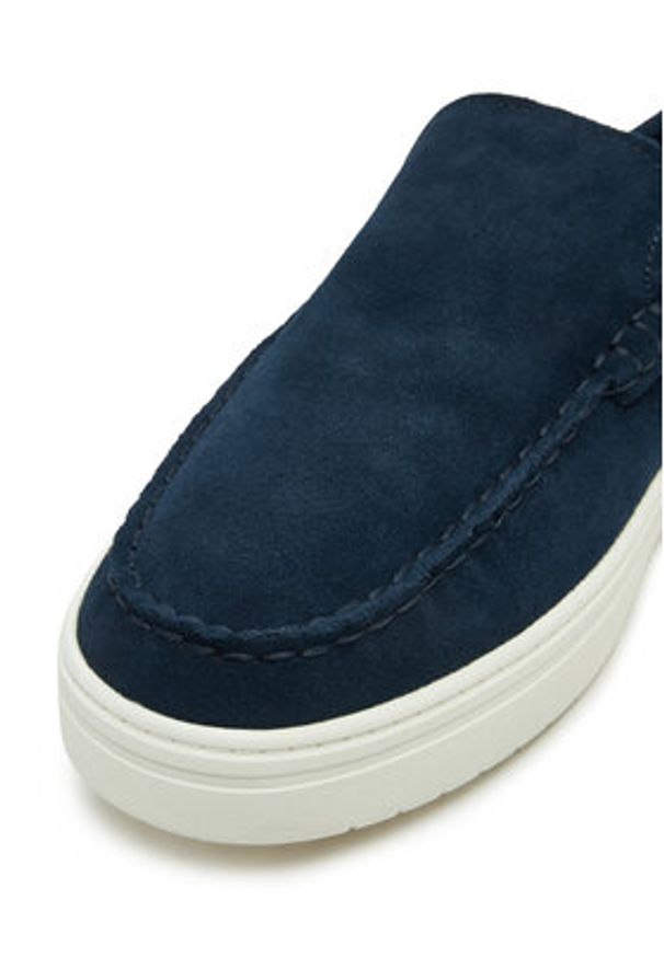 TOMMY HILFIGER - Tommy Hilfiger Mokasyny FM0FM05354 Granatowy. Kolor: niebieski. Materiał: zamsz, skóra