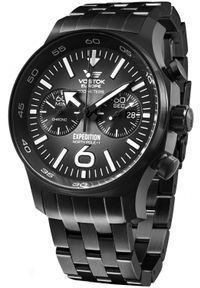 Zegarek męski Vostok Europe 6S21-595C643B czarny. Kolor: czarny #1