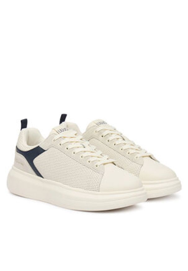 Liu Jo Sneakersy 7B6001 PX355 Écru. Kolor: kremowy. Materiał: skóra