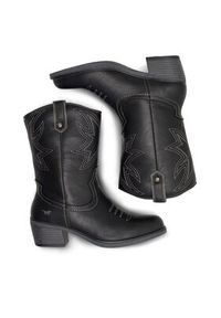 Mustang Kowbojki 1478-503 Czarny. Kolor: czarny. Materiał: syntetyk #8