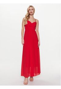 Rinascimento Sukienka wieczorowa CFC0112346003 Czerwony Regular Fit. Kolor: czerwony. Materiał: syntetyk. Styl: wizytowy #5