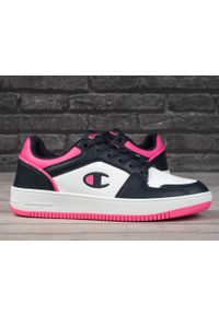 Buty damskie sportowe Champion REBOUND 2.0 LOW. Kolor: czarny, biały, różowy, wielokolorowy