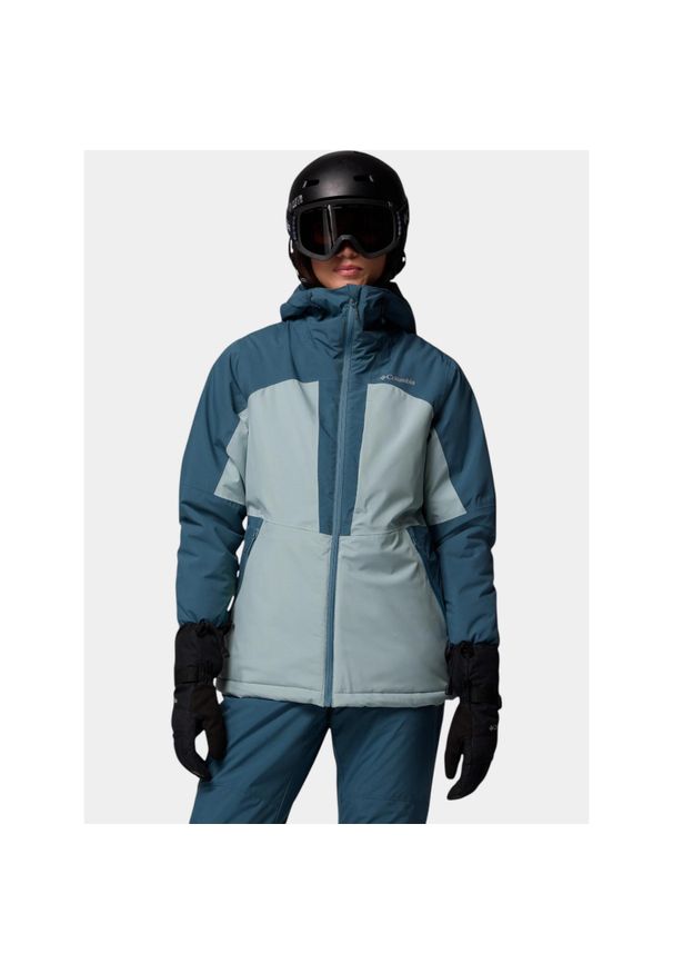 columbia - Kurtka Damska Columbia Liftline. Kolor: wielokolorowy, niebieski, żółty. Sezon: zima. Sport: narciarstwo
