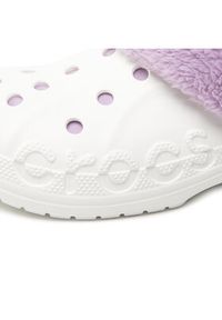 Crocs Klapki Baya Lined Fuzz Strap Clog 206633 Biały. Kolor: biały #4