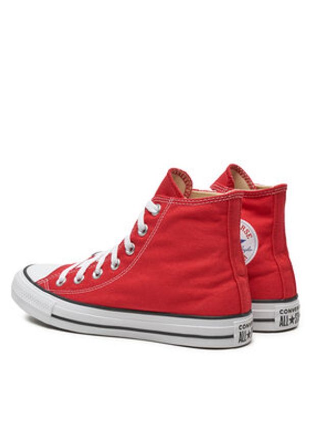 Converse Trampki Chuck Taylor All Star Hi M9621C Czerwony. Kolor: czerwony. Materiał: materiał