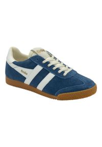 Buty do chodzenia męskie Gola CMB538EA. Zapięcie: sznurówki. Kolor: biały, niebieski, wielokolorowy. Materiał: materiał. Szerokość cholewki: normalna. Sport: turystyka piesza