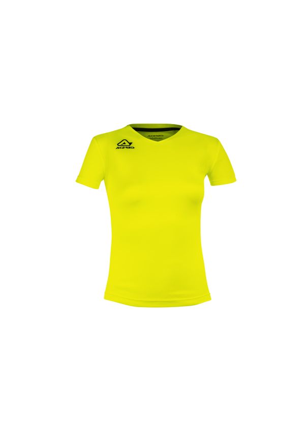 ACERBIS - Koszulka dziewczęca Acerbis Devi. Kolor: żółty. Materiał: poliester. Sport: piłka nożna