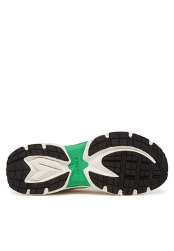 Replay - REPLAY Sneakersy GMSD5 .000.C0001T Biały. Kolor: biały. Materiał: materiał