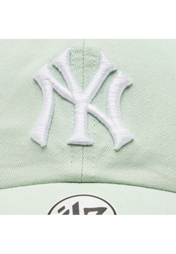 47 Brand Czapka z daszkiem Mlb New York Yankees ’47 Clean Up W/No Loop Label B-NLRGW17GWS-B0B Zielony. Kolor: zielony. Materiał: materiał