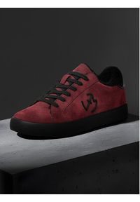 Eva Minge Sneakersy EO-ELLA-WSDR13670 Bordowy. Kolor: czerwony. Materiał: syntetyk, materiał #3