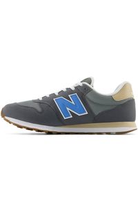 Buty unisex New Balance GM500TBW – szare. Okazja: na co dzień. Kolor: szary. Materiał: zamsz, guma. Szerokość cholewki: normalna #4