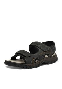 Rieker Sandały CEO-25053-00 Czarny. Kolor: czarny. Materiał: materiał #4