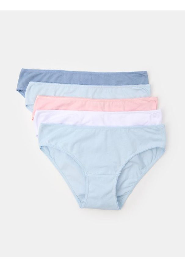 Sinsay - Majtki figi 5 pack - wielobarwny