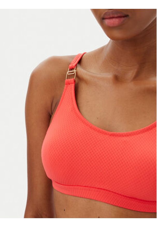 SELMARK - Selmark Góra od bikini BL477 Koralowy. Kolor: pomarańczowy. Materiał: syntetyk