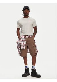 Hunter T-Shirt Tavish HARM0082251 Szary Regular Fit. Kolor: szary. Materiał: bawełna #6