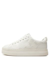 Guess Sneakersy Giaa13 FLGGI3 FAL12 Biały. Kolor: biały. Materiał: materiał #2