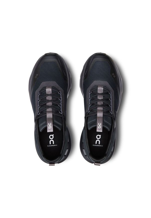 On - ON Cloudnova X M Black | Eclipse Sneakersy męskie. Okazja: na co dzień, na spacer, do pracy. Kolor: czarny. Sport: turystyka piesza
