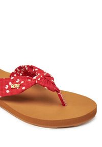 Roxy Japonki ARJL101175 Czarny. Kolor: czarny. Materiał: materiał #4