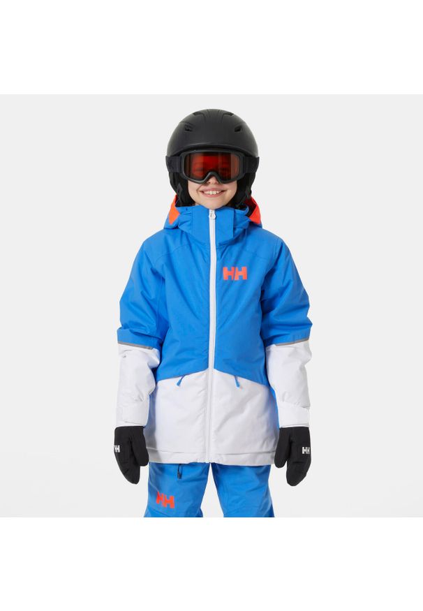 Dziecięca kurtka narciarska Helly Hansen Stellar. Kolor: niebieski. Sezon: zima. Sport: narciarstwo