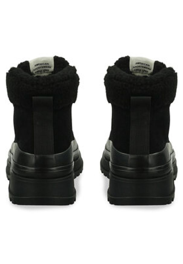 GANT - Gant Trapery Wintly 29543794 Czarny. Kolor: czarny. Materiał: zamsz, skóra