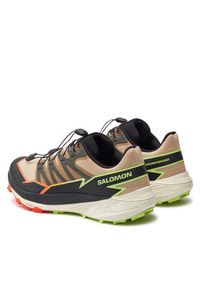 salomon - Salomon Buty do biegania Thundercross L47688400 Brązowy. Kolor: brązowy. Materiał: materiał #2