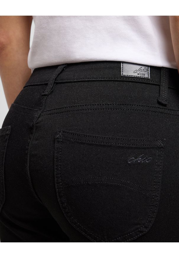 Lee - DAMSKIE SPODNIE LEE HIGH RISE SKINNY MOST BLACK 112346956 L34G007758