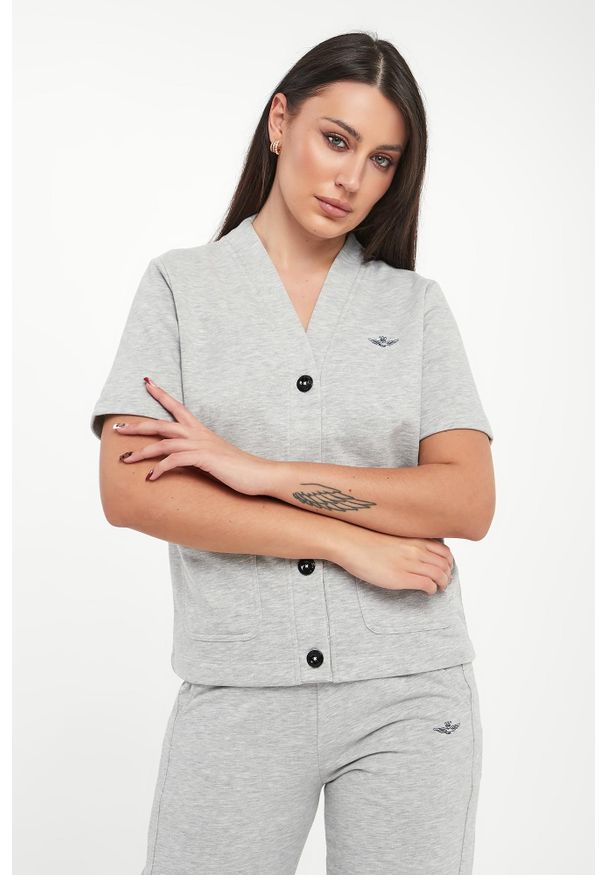 Aeronautica Militare - Bluza damska na guziki AERONAUTICA MILITARE