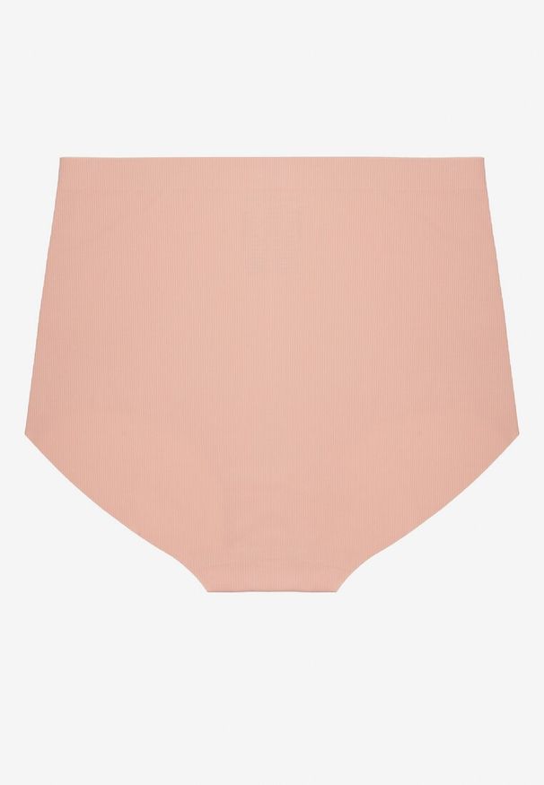 Renee - Różowe Bezszwowe Majtki High Waist Navorila. Stan: podwyższony. Kolor: różowy
